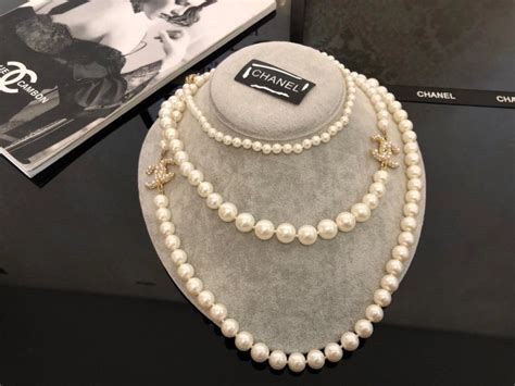 chanel pearl necklaces replica
